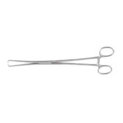 Forcep Tenaculum Braun Meister-Hand 10" Square Jaw/Atraumatic Tip Straight SS Ea